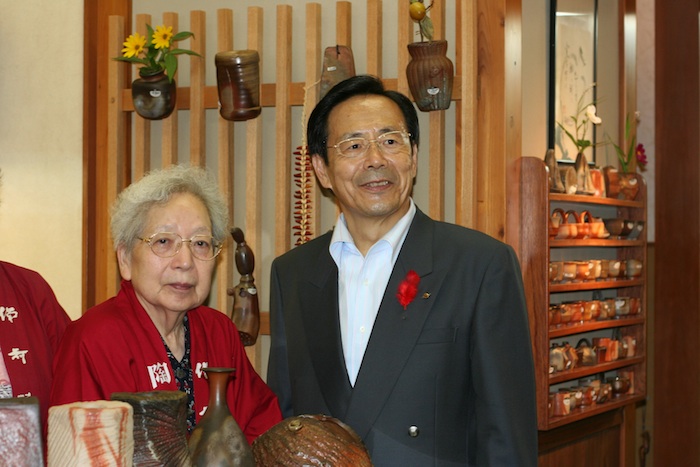 二代目 陶古と岡山県知事の２ショット